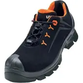 Uvex Sicherheitshalbschuhe S3 HI, HRO SRC 2 MACSOLE aus Mikrovelours, xenova Kunststoffkappe, Weite 12, Größe 42