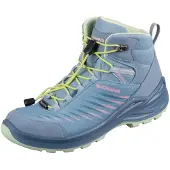 Lowa - Kid's Zirrox II GTX Mid - Wanderschuhe Gr 27 türkis/blau