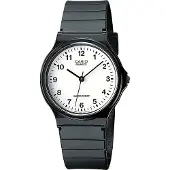 Casio Collection Klassiker Armbanduhr Analog schwarz MQ-24-7BLLEG