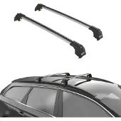 TURTLE DACHTRÄGER AIR-2 , Silber OPEL CROSSLAND ALL 2020 - 2024 (SUV)
