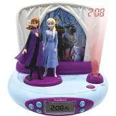 Disney Frozen 3D-Figur Projektionswecker mit Sounds