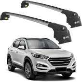 TURTLE DACHTRÄGER AIR-2 , Silber HYUNDAI TUCSON TL 2016 - 2021 (SUV)