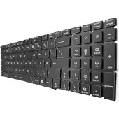 T-ProTek DEUTSCHE-Tastatur Keyboard Schwarz kompatibel für MSI GP75 Leopard 9SD-497