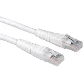 Secomp STANDARD UTP-Patchkabel, Cat.6 (Klasse E), weiß, 1 m