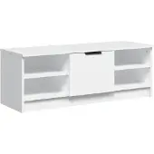 Syfax TV-Schrank Weiß 102x35,5x36,5 cm Holzwerkstoff