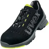 Uvex Sicherheitshalbschuh 1 8543 S1 ESD SRC DGUV W14 Gr. 48 schwarz/lime