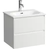 Laufen LUA Komplettset, Waschtisch inklusive Waschtischunterschrank, 600x515x440mm, H8600832601041, Farbe: weiss matt