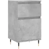 Syfax Sideboard Betongrau 40x35x70 cm Holzwerkstoff