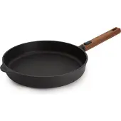 Woll – Eco Logic QXR Flachpfanne Ø 28 cm mit abnehmbarem Holzstiel – -freie