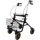 Arvo Rollator, für den Innen- und Außenbereich - Grau