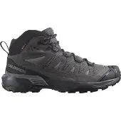 Salomon - X Ultra 360 Leather Mid GORE-TEX - Wanderschuhe Gr 45 1/3 grau/schwarz