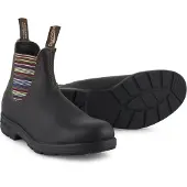 Blundstone - Stout Brown #1409 - Freizeitstiefel Gr 6,5 schwarz/grau