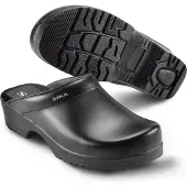 Sika Schuh Flexika offener Clog Schwarz-42