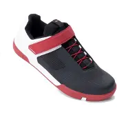Crankbrothers Unisex Fahrradschuhe Stamp Speedlace Classics Collection, Schwarz Weiß Rot, 41