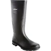 BIG Arbeitsschutz teXXor PVC-Berufsstiefel schwarz, Erwachsener, Sicherheitsschuhe, Schwarz, SRA, CE, Polyester