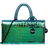 Buffalo Handtasche Umhängetasche Hypo Snake On String Crossbody Bag Hypno Snake grün