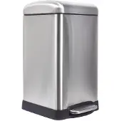 VLM Urban Bin - 20 L - Quadratisch - Metallbürste