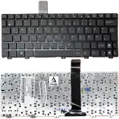 T-ProTek DEUTSCHE - Schwarz Tastatur ohne Rahm für ASUS EEE PC 1025CE-7P