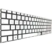 T-ProTek DEUTSCHE - Tastatur Keyboard Silber kompatibel für HP Envy 17-bw0200