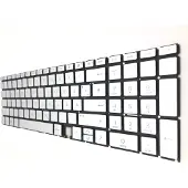 T-ProTek DEUTSCHE - Tastatur Keyboard Silber kompatibel für HP Envy x360 15-ee0000