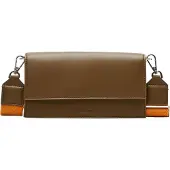 s.Oliver Umhängetasche City Bag Brown olivgrün