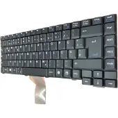 T-ProTek Schwarz - DEUTSCHE Tastatur Kompatibel für Medion MD96175, MIM2020,