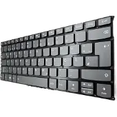 T-ProTek DEUTSCHE-Tastatur Keyboard Grau mit Beleuchtung,Trackpoint für Lenovo YOGA 720s-13IKB