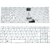 T-ProTek DEUTSCHE-Tastatur Keyboard Weiß kompatibel für Acer Aspire E5-573TG-78KZ