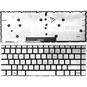 T-ProTek DE -Schwarz Tastatur Rahmen , Beleuchtung kompatibel für HP Pavilion 14-ce1300