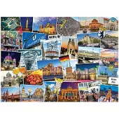 Eurographics Puzzle Weltreisender - Berlin 1000 Teile