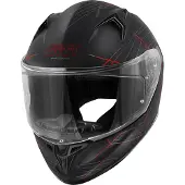 Givi Integralhelm 50.7 Phobia Matt Schwarz Rot größe XL