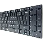 T-ProTek DEUTSCHE - Schwarz Tastatur Keyboard kompatibel für Medion Akoya E7220