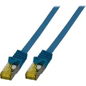 EFB Elektronik EFB MK7001.30BL RJ45 Patchkabel Cat.6A S/FTP LSZH Cat.7 Rohkabel blau 30m MK700130BL