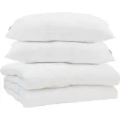 Syfax Sommerdecke mit Kissen 3 pcs Weiß Mikrofaser
