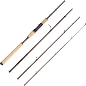 Abu Garcia Tormentor2 Travel 804H 2,44m 20-60g Spinning Reise-Spinnrute