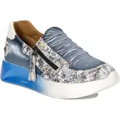 MACIEJKA Slipper aus Naturleder in Blautönen für Frühjahr und Sommer, Modell 0680017001