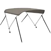 Syfax 2-Bow Bimini Top Grau 180x130x110 cm