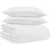 Syfax Winterbettdecke mit Kissen 3 pcs Weiß Down Feather