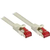 Alcasa RNS Patchkabel Cat.6 S/FTP 1,5m Grau mit Rastnasenschutz