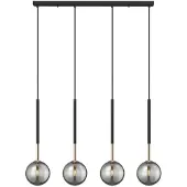 Zuma Line Pendelleuchte 4x G9 schwarz ARCTURUS P0574-04D-SDFZ