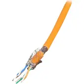 Efbe-Schott EFB ELEKTRONIK EFB Rohkabel Cat7, S/FTP, LSZH, weiß, 100m Ring
