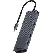 Rapoo USB-C Adapter mit mehreren Anschlüssen, 6-in-1