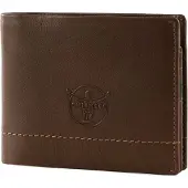 Chiemsee Leder Geldbörse Leather Wallet Brown / Black dunkelbraun