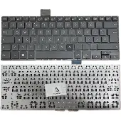 T-ProTek DEUTSCHE-Tastatur Schwarz Ohne Rahmen kompatibel für Asus VivoBook 14 X405UA-BM337T