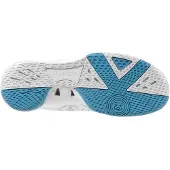 Kempa Hallenschuh "Hallen-Sport-Schuhe Wing 2.0 W", Damen, Gr. 5, weiß (weiß, aqua), Obermaterial: 100% Textilmaterial TEXMAT., Schuhe Hallenschuh