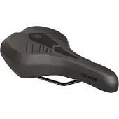 Ergotec Sattel für Fahrrad, Active M, 279 x 174 mm, mittlerer Härtegrad – schwarz