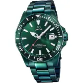 Jaguar Herren Uhr Analog Elegant Edelstahl Armbanduhr Pro Diver grün D2UJ988/1