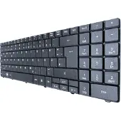 T-ProTek DEUTSCHE-Tastatur Keyboard Schwarz kompatibel für ACER Aspire 5332