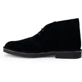 Clarks Schnürschuhe Desert Bt Evo Herren Black Suede-Schuhgröße 42