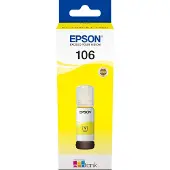Epson 106 EcoTank-Tintenflasche in Gelb, Original, Gelb, , - EcoTank ET-7750 - EcoTank ET-7700, 70 ml, Tintenstrahldrucker